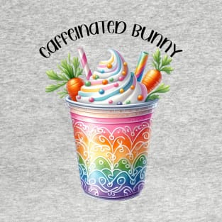 Caffeinated Bunny Easter T-Shirt